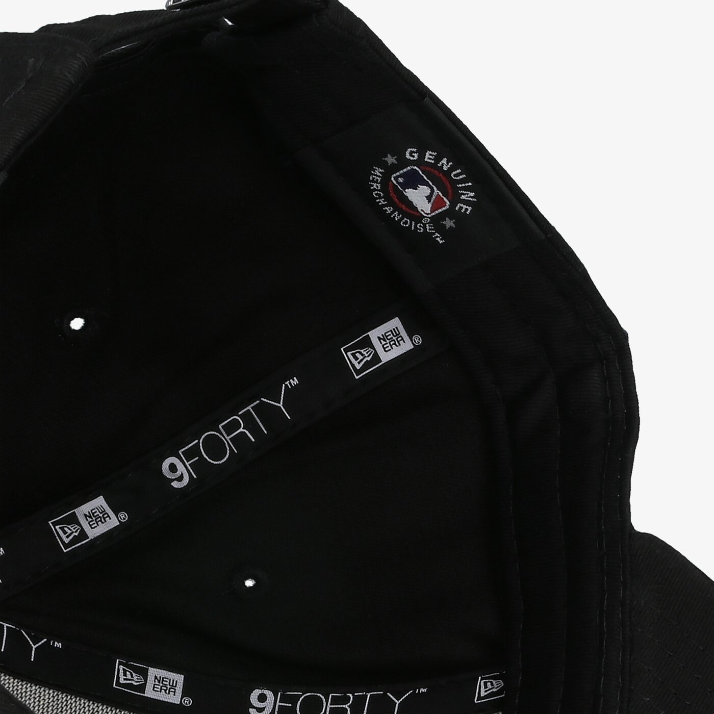 Мъжка шапка с козирка NEW ERA ШАПКА 9FORTY NYY BLK/BLUE NEW YORK YANKEES BLKDTL 12490478 цвят черен