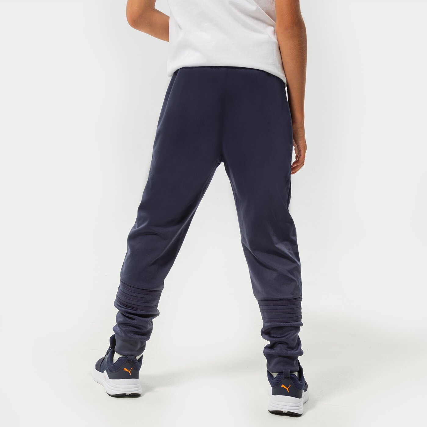 Детски панталони ADIDAS ПАНТАЛОНИ TRACK PANTS BOY he2082 цвят тъмносин