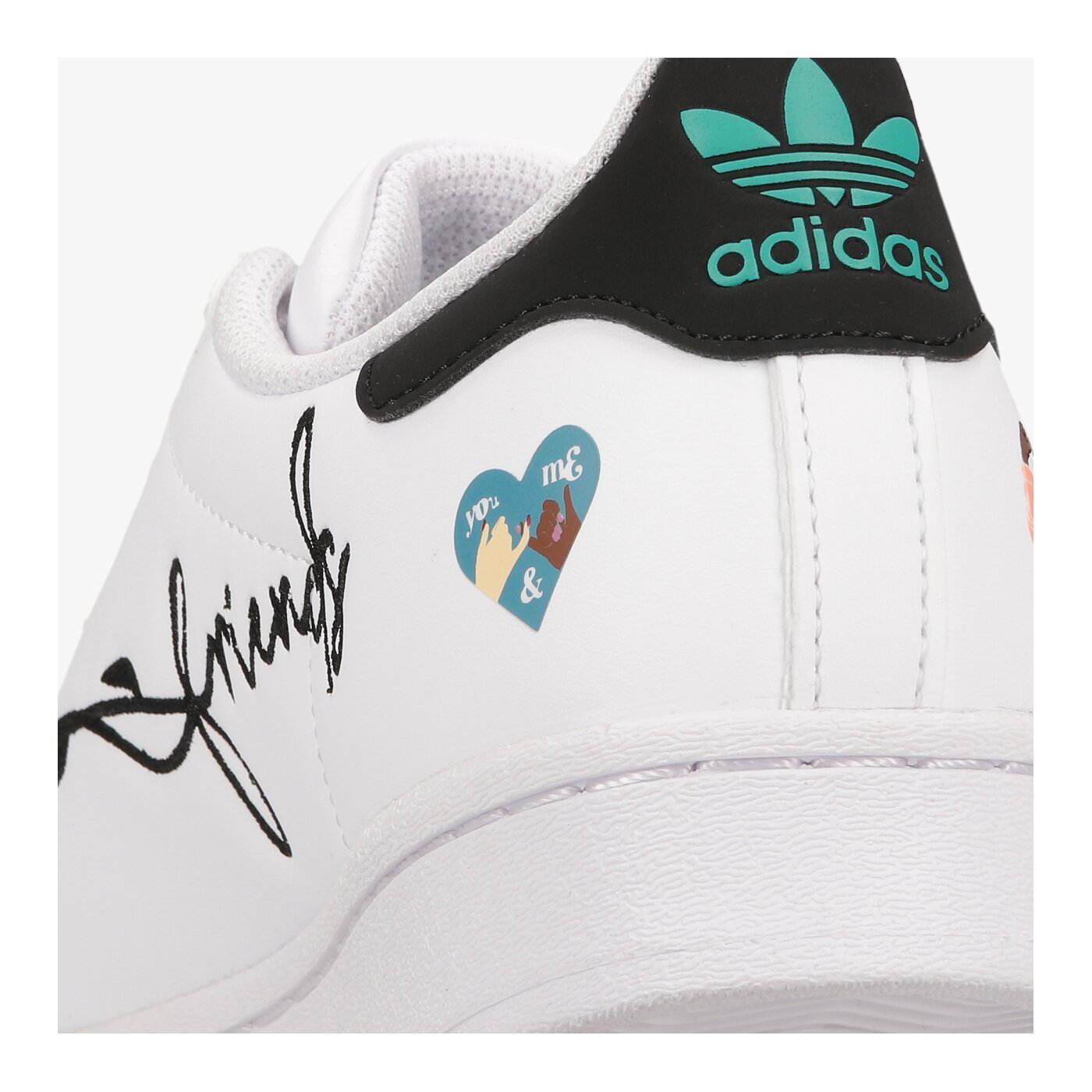 Детски маратонки ADIDAS SUPERSTAR PURE J h03995 цвят бял