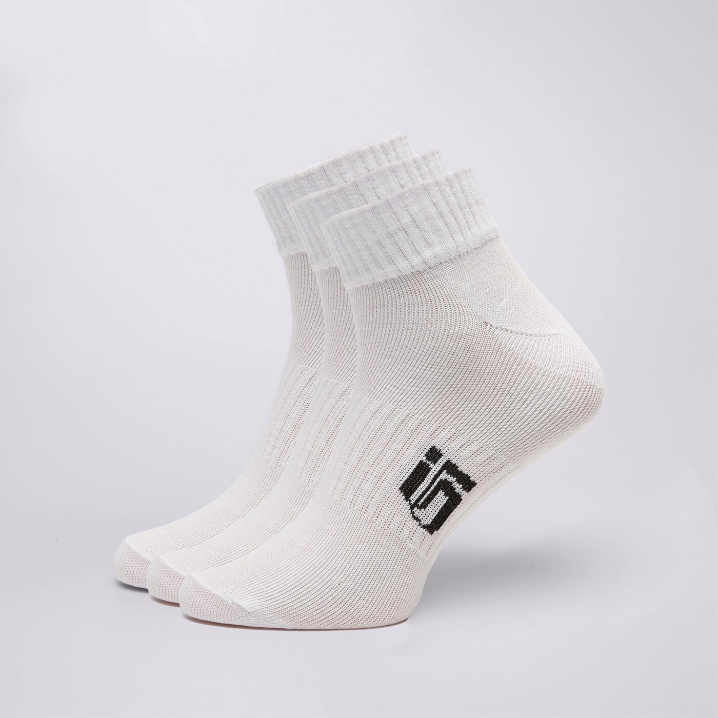 Дамски чорапи SIZEER ЧОРАПИ НИСКИ 3PPK WHITE sisk3109 цвят бял