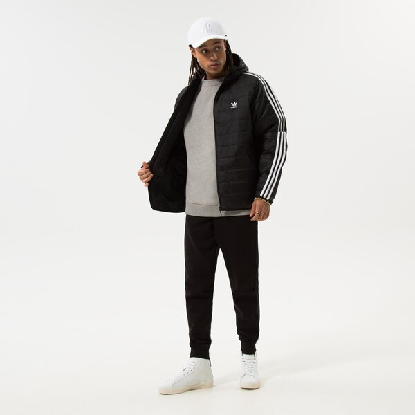 Мъжко зимно яке ADIDAS ЯКЕ ЗИМНО PAD HOODED PUFF hl9211 цвят черен