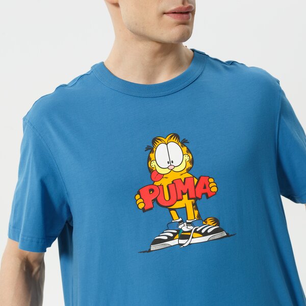 Мъжка тениска PUMA ТЕНИСКА PUMA X GARFIELD GRAPHIC TEE 534433 48 цвят син