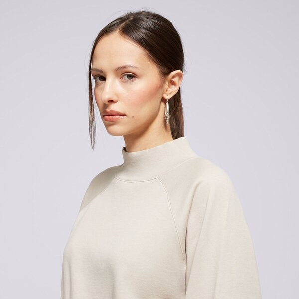 Дамски суичър CHAMPION СУИТЧЪР MOCK TURTLE NECK SWEATSHIRT 117637ms016 цвят бежов