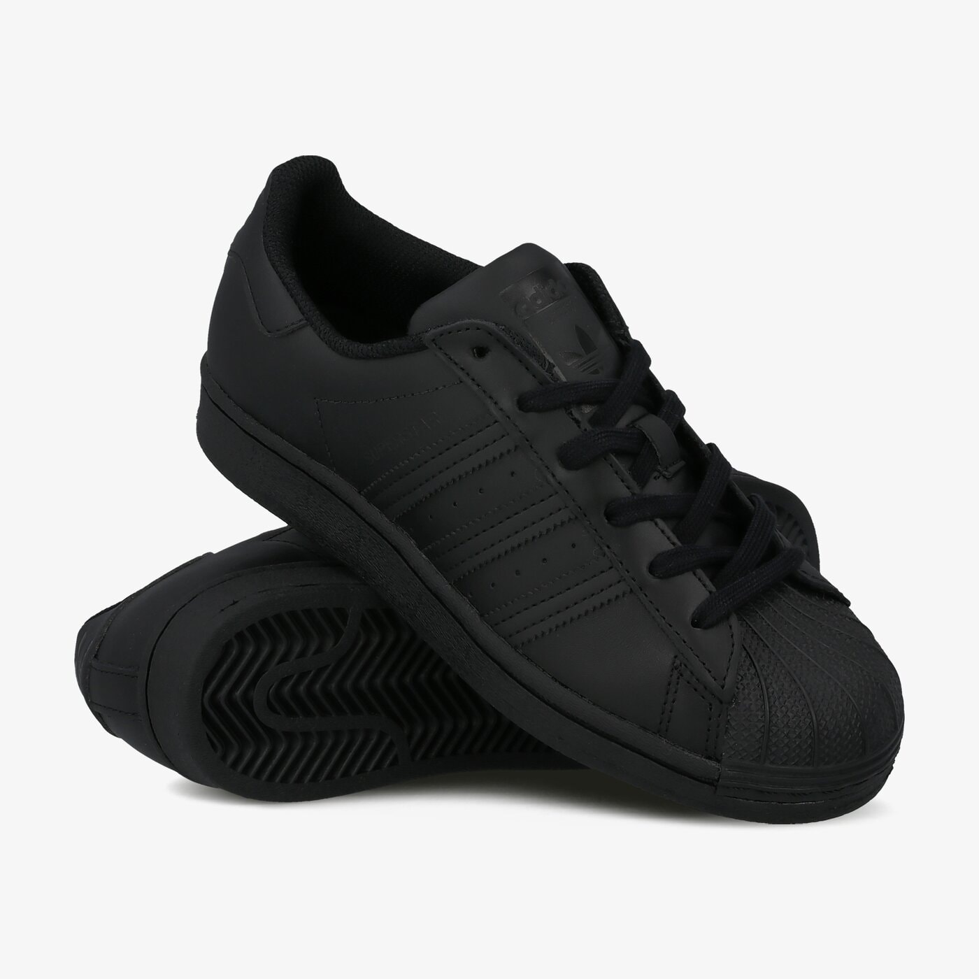Детски маратонки ADIDAS ORIGINALS SUPERSTAR  fu7713 цвят черен