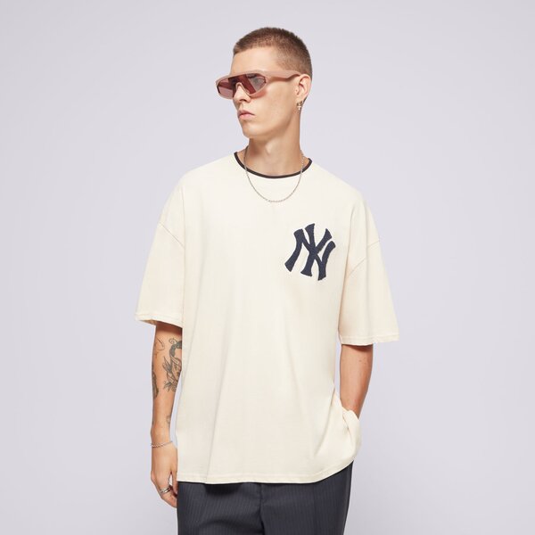 Мъжка тениска NEW ERA ТЕНИСКА WS NYY NEW YORK YANKEES LTCNVY 60564866 цвят бежов