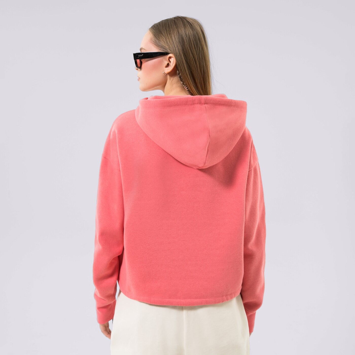 Дамски суичър CHAMPION СУИТЧЪР С КАЧУЛКА HOODED SWEATSHIRT 115389ps171 цвят розов