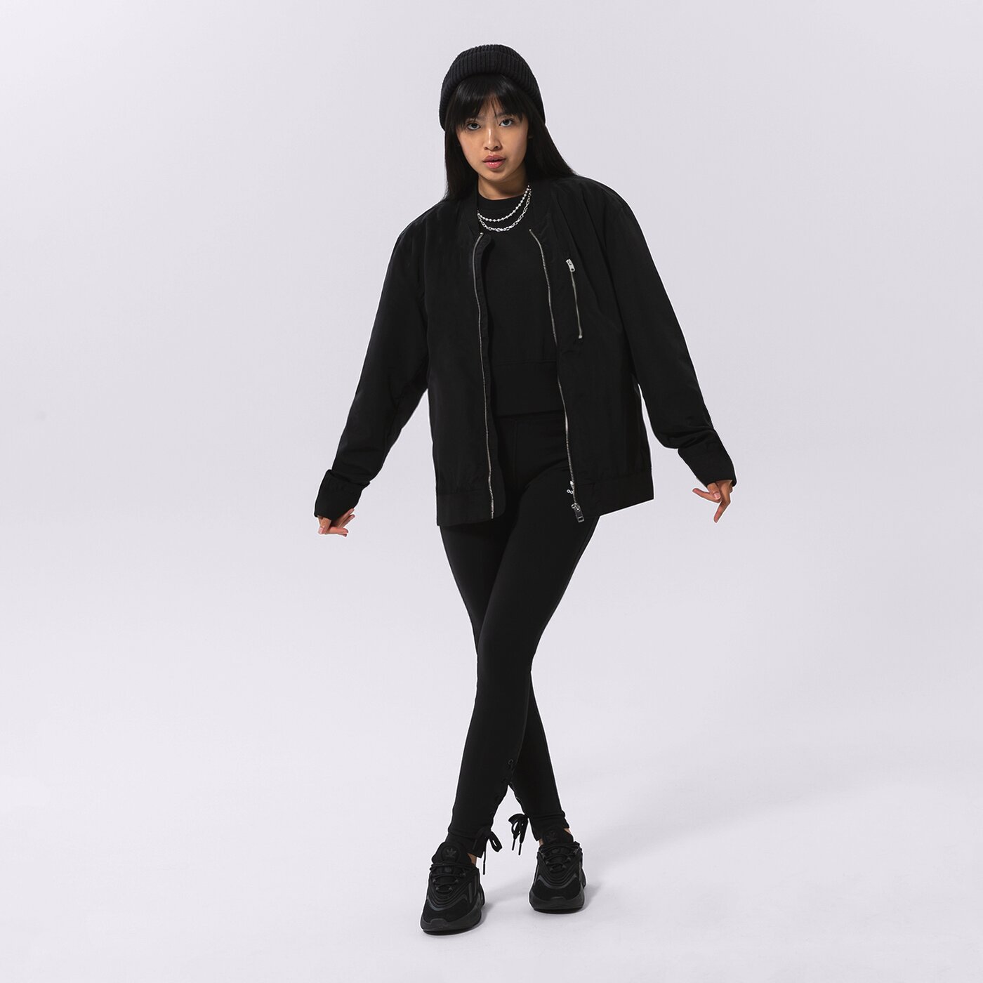 Дамски панталони ADIDAS КЛИН HW КЛИН hk5077 цвят черен