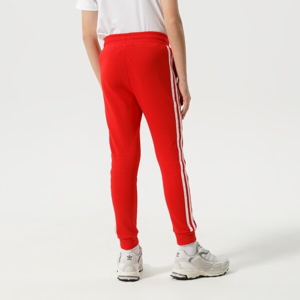 Детски панталони ADIDAS ПАНТАЛОНИ TREFOIL PANTS BOY hd2037 цвят червен