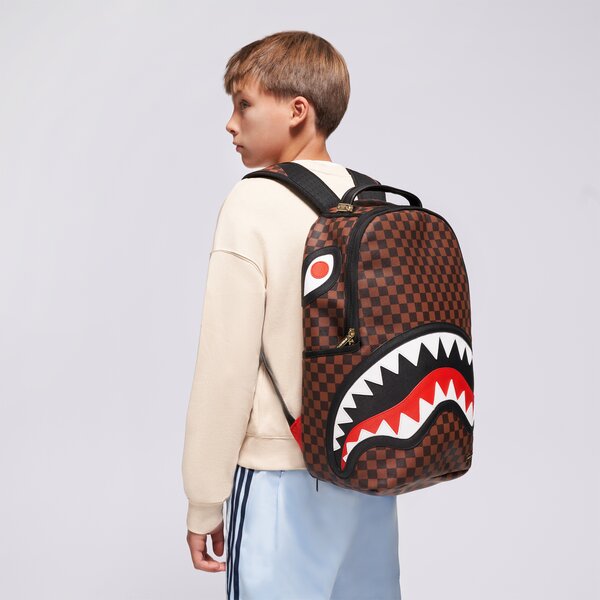Детска раница SPRAYGROUND РАНИЦА SAWTOOTH SHARKS IN PARIS 910b7200nsz цвят кафяв