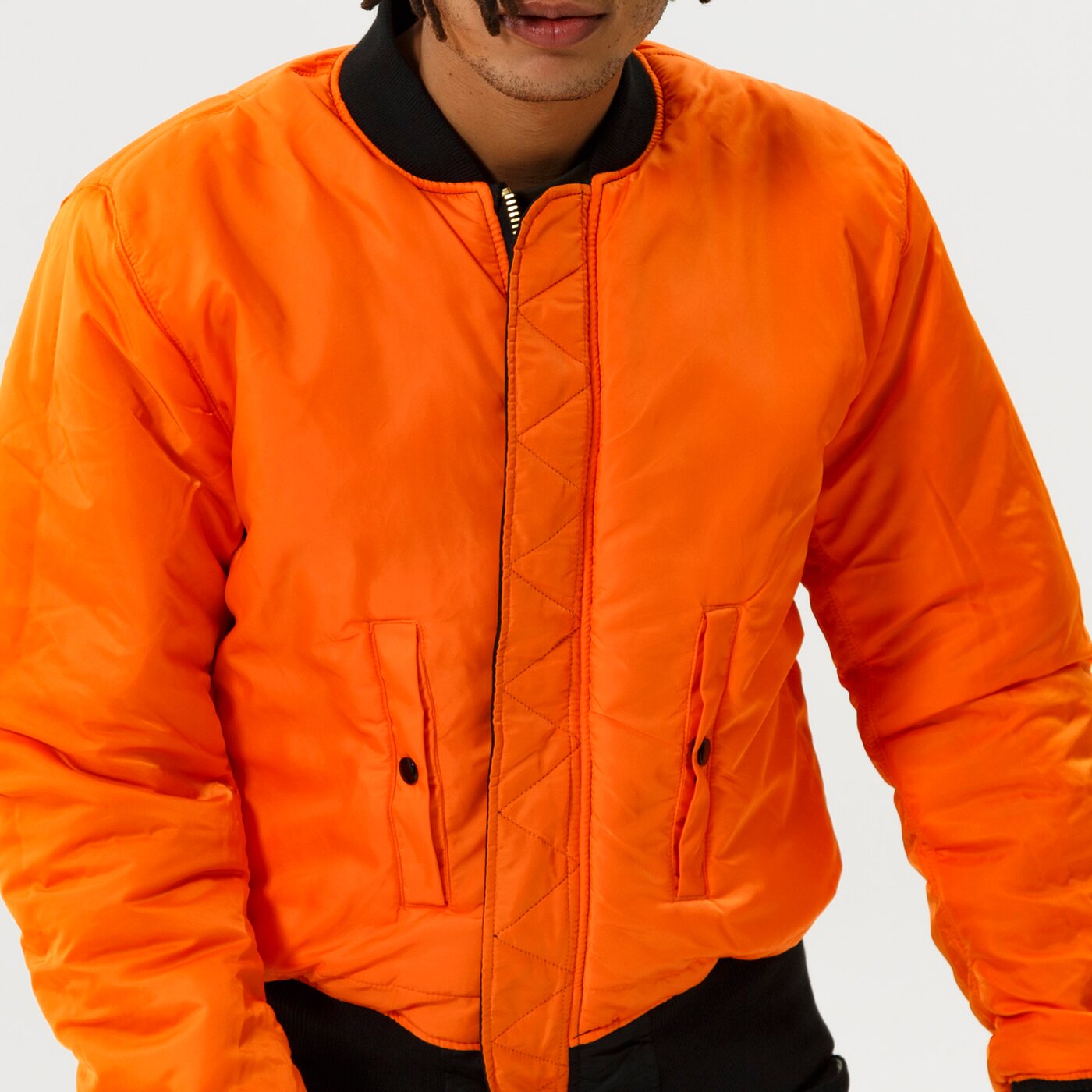 Мъжко зимно яке ALPHA INDUSTRIES ЯКЕ MA-1 100101-03 цвят черен