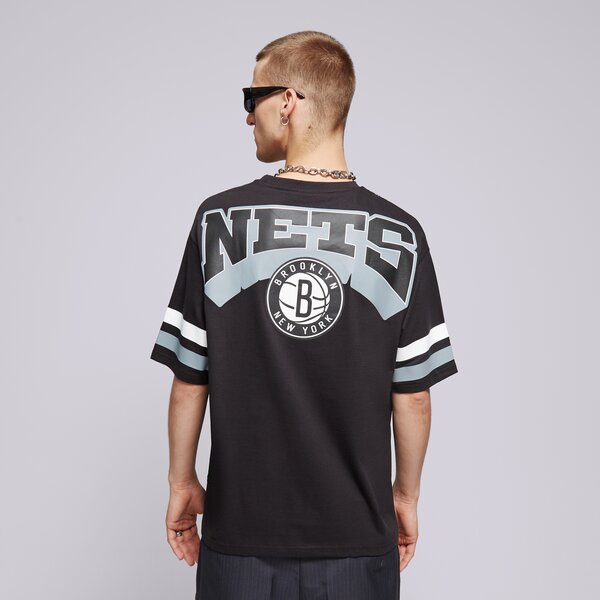 Мъжка тениска NEW ERA ТЕНИСКА NBA ARCH GRPHC BP OS NETS BROOKLYN NETS 60502579 цвят черен