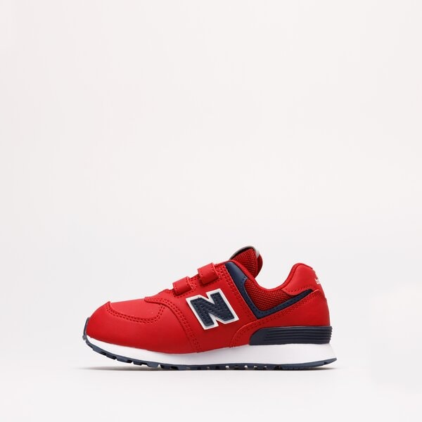 Детски маратонки NEW BALANCE 574  pv574cr1 цвят червен