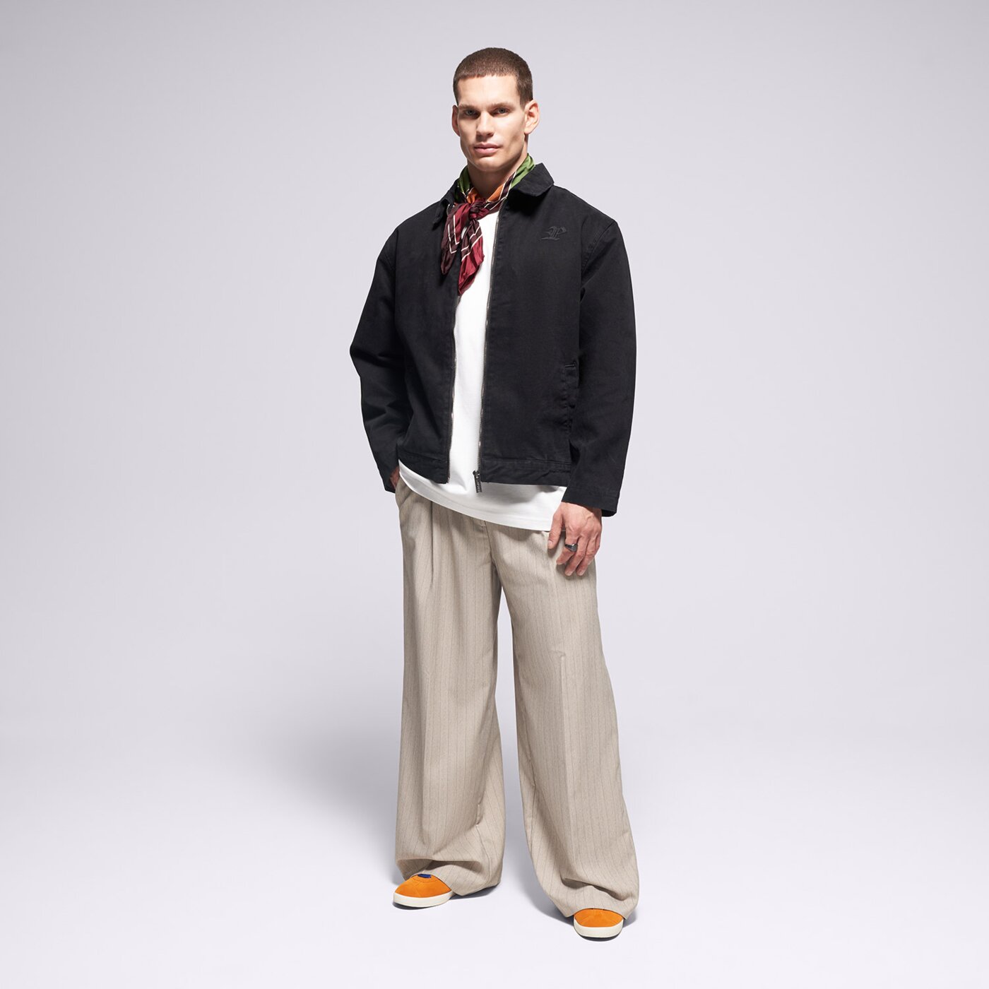 Мъжка тениска PROSTO ТЕНИСКА GOTHIC P WHITE kl252mtee1051 цвят бял