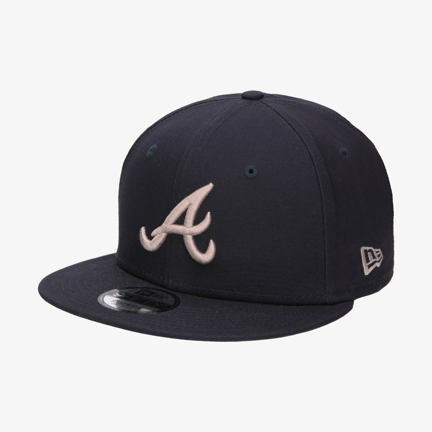 Дамска шапка с козирка NEW ERA ШАПКА LEAGUE ESSENTIAL 9FIFTY ATLANTA BRAVES NAVY/ST 80536623 цвят тъмносин