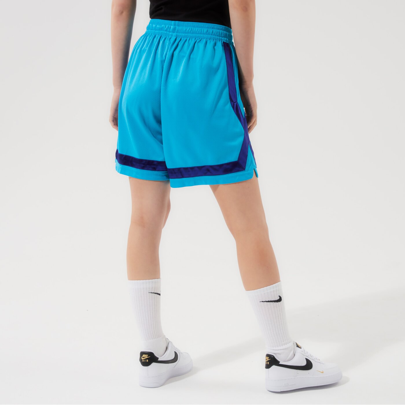 Дамски къси панталони NIKE ШОРТИ W NK FLY CROSSOVER SJ NBA dj3902-434 цвят син