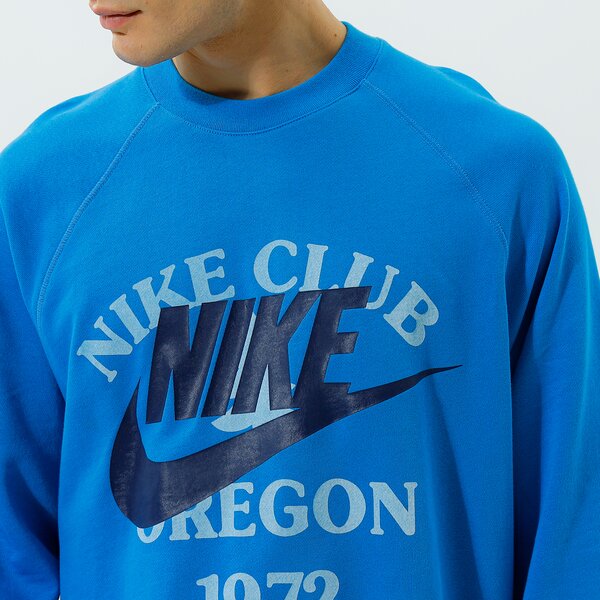 Мъжки суичър NIKE СУИТЧЪР M NSW TREND FT CREW dd6165-435 цвят син