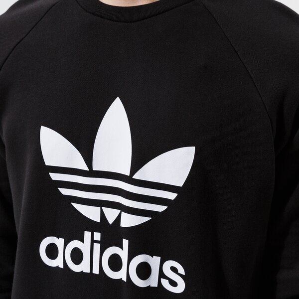 Мъжки суичър ADIDAS СУИТЧЪР TREFOIL CREW h06651 цвят черен