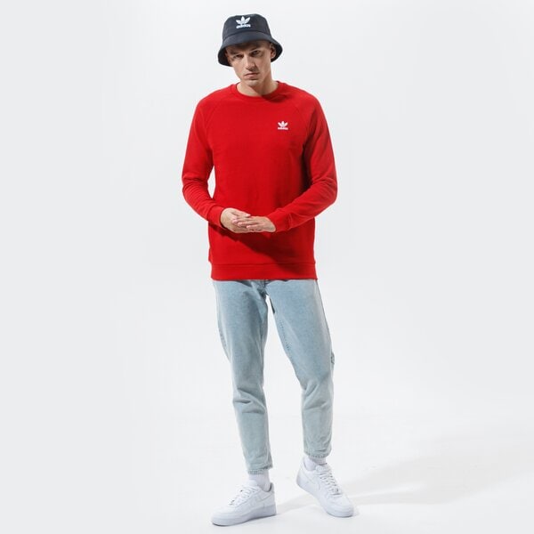 Мъжки суичър ADIDAS СУИТЧЪР ESSENTIAL CREW gn3412 цвят червен