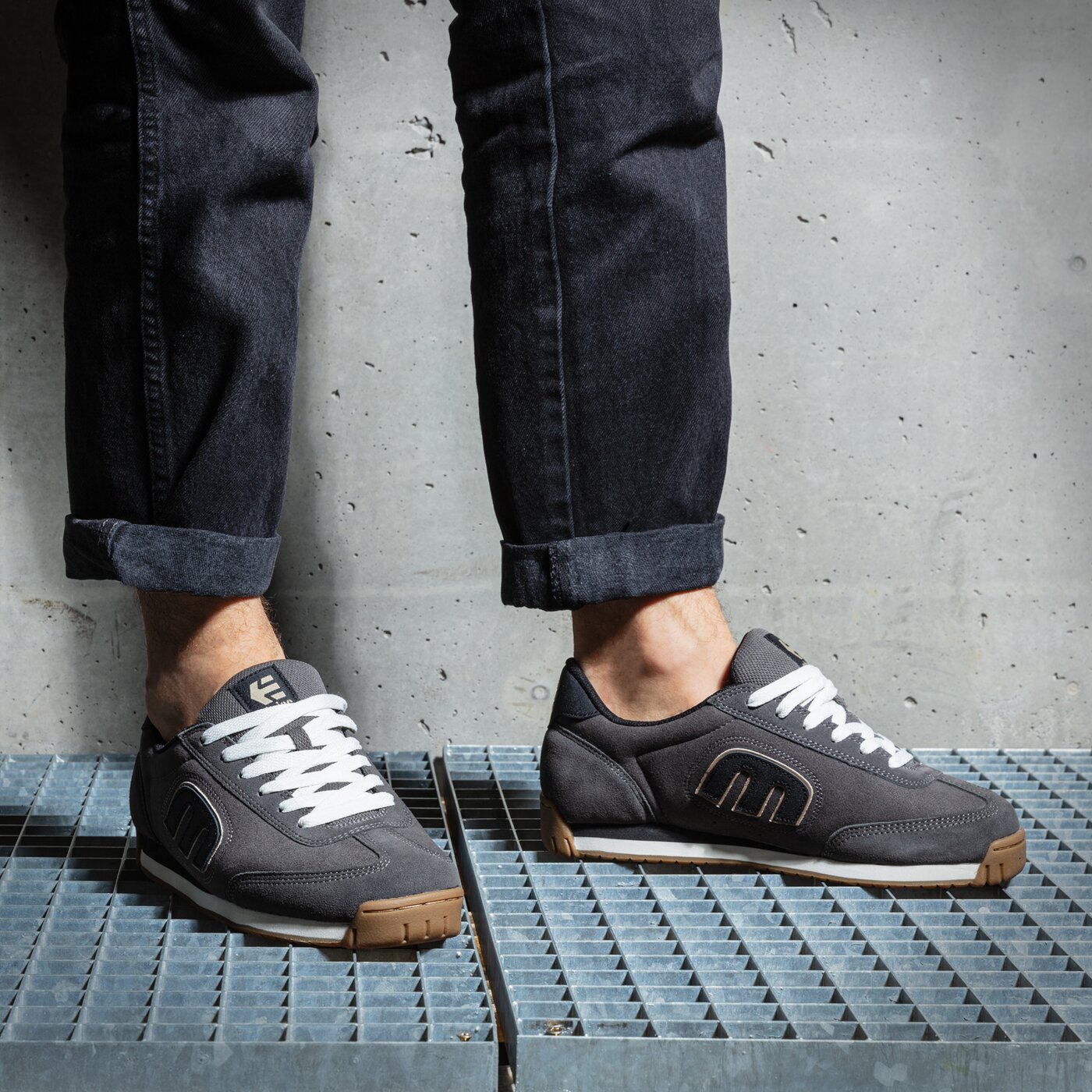 Мъжки маратонки ETNIES LO-CUT II LS 4101000365031 цвят сив