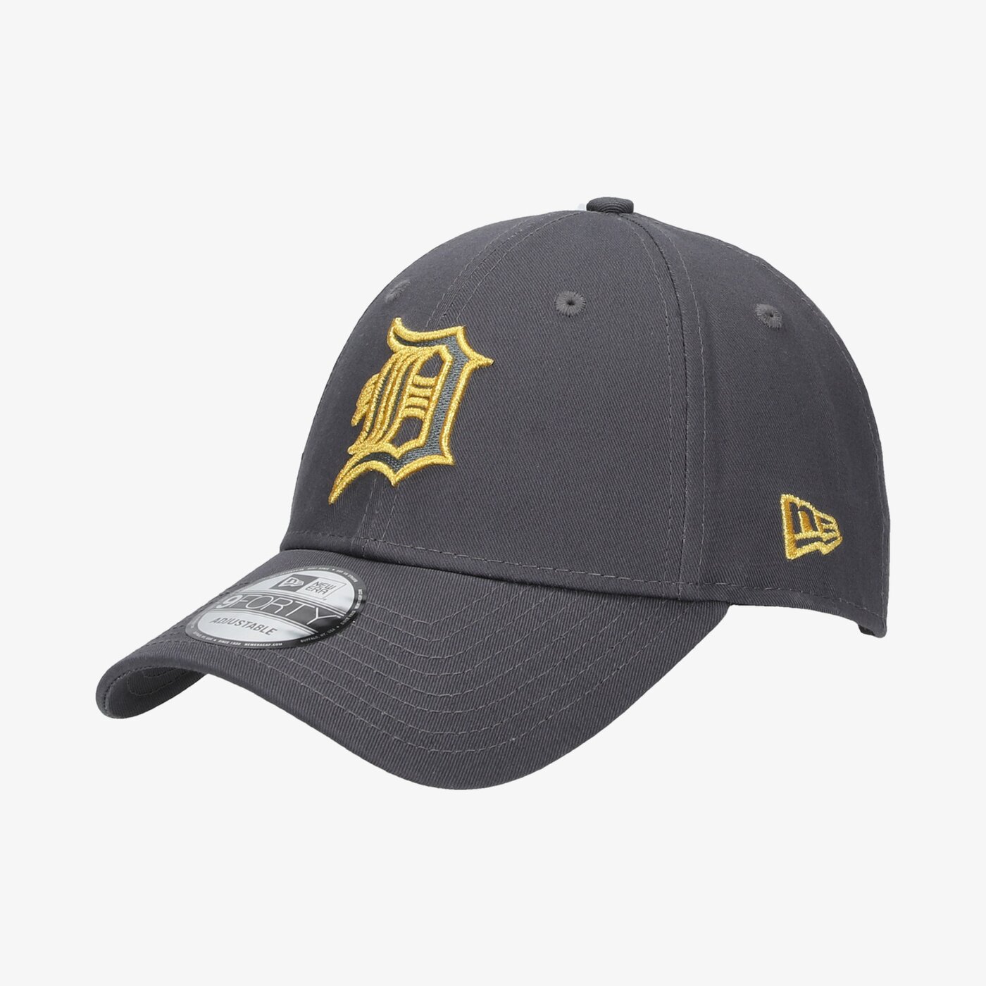 Дамска шапка с козирка NEW ERA ШАПКА NE METALLIC LOGO 9FORTY DETTIG GRA 60112674 цвят тъмносин