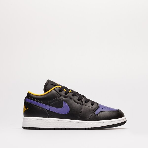 Детски маратонки AIR JORDAN 1 LOW BG  553560-075 цвят черен