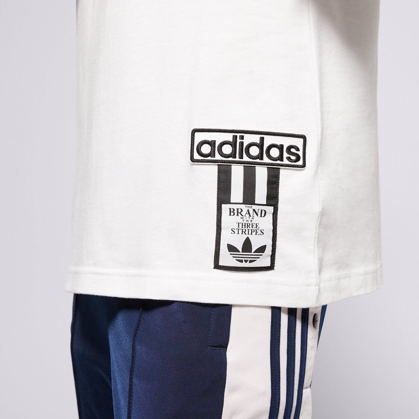 Мъжка тениска ADIDAS ТЕНИСКА ADIBREAK TEE jd4195 цвят бял