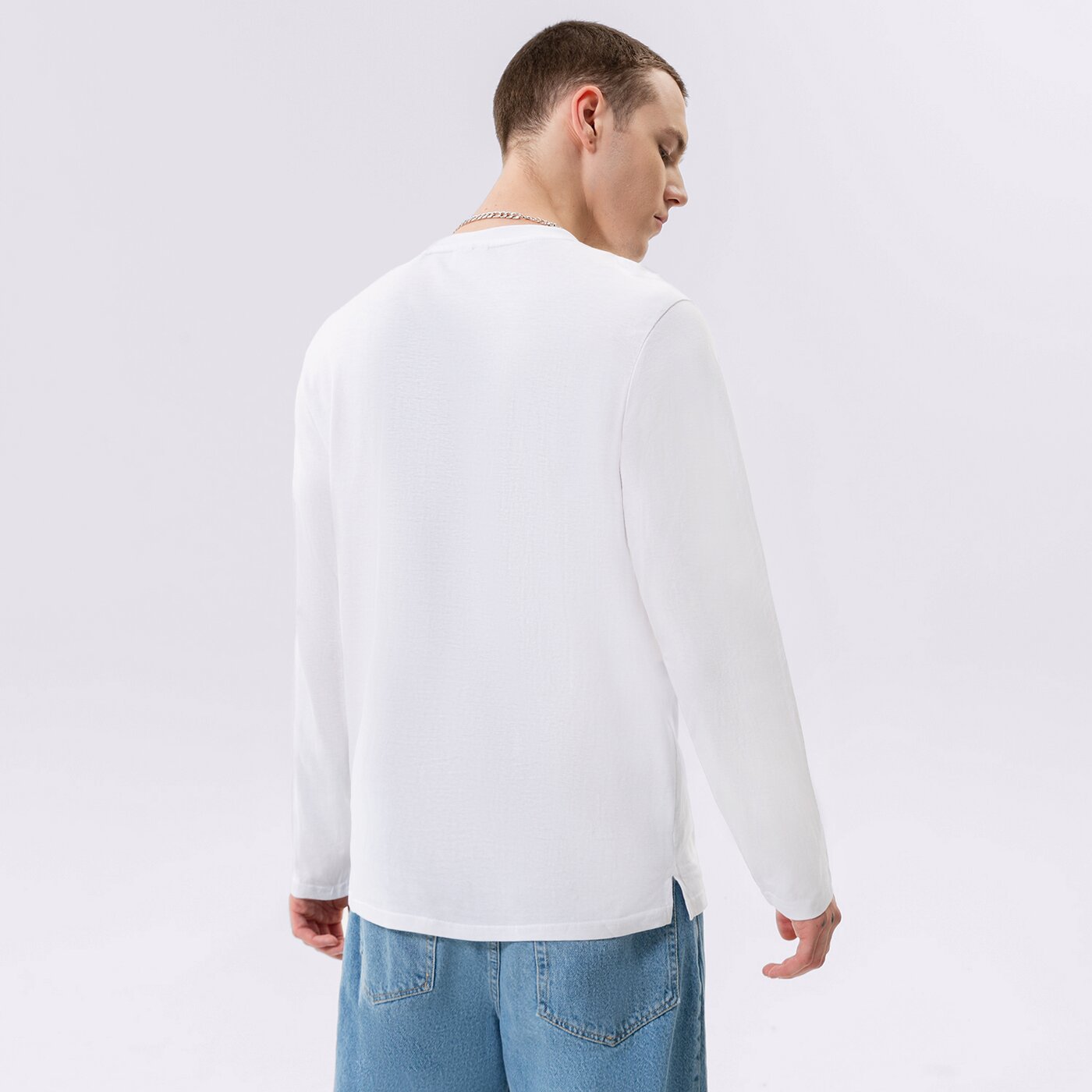 Мъжка тениска CONFRONT ТЕНИСКА CONFRONT ESSENTIAL LONG SLEEVE cf322tlm01002 цвят бял