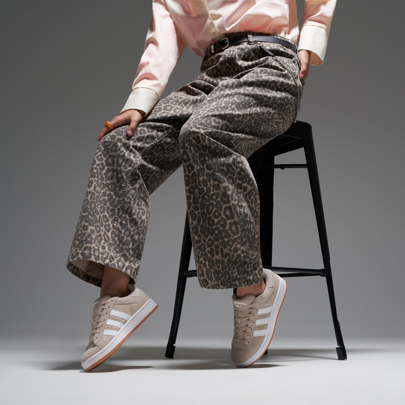 Детски маратонки ADIDAS CAMPUS 00S J ji4461 цвят бежов