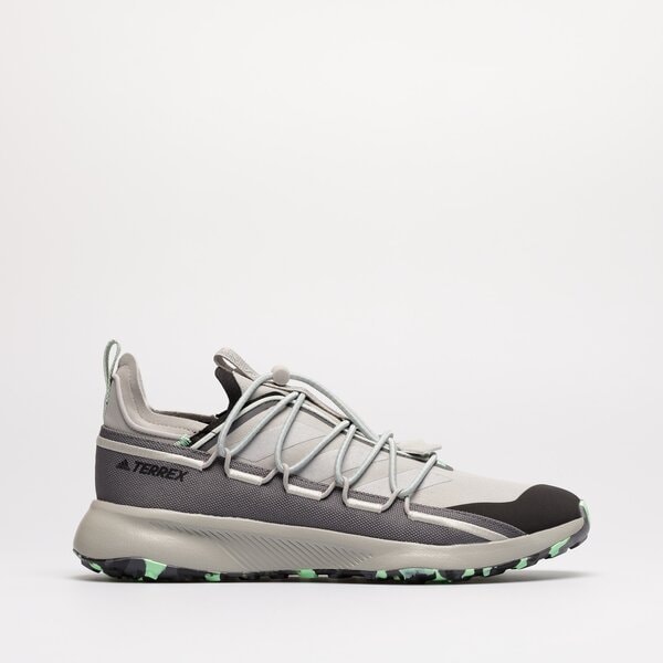 Мъжки туристически обувки ADIDAS TERREX VOYAGER 21 CANVAS gx8675 цвят сив