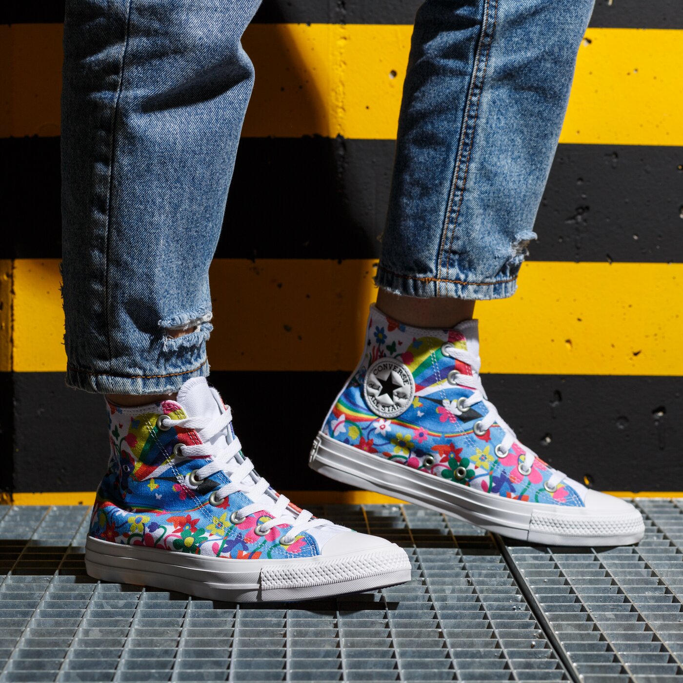 Дамски маратонки CONVERSE CHUCK TAYLOR ALL STAR  170822c цвят многоцветен