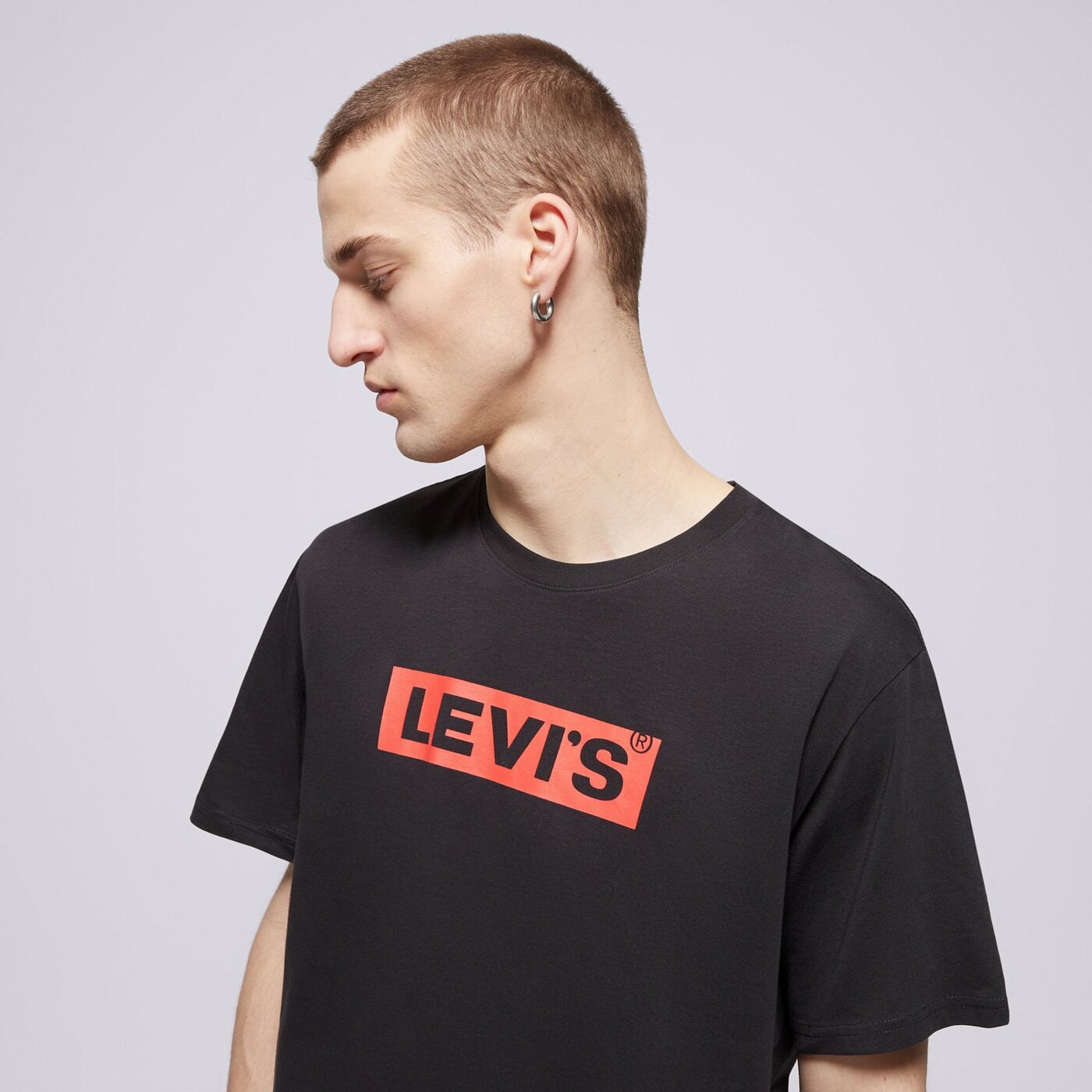 Мъжка тениска LEVI'S ТЕНИСКА SS RELAXED FIT TEE 161430198 цвят черен