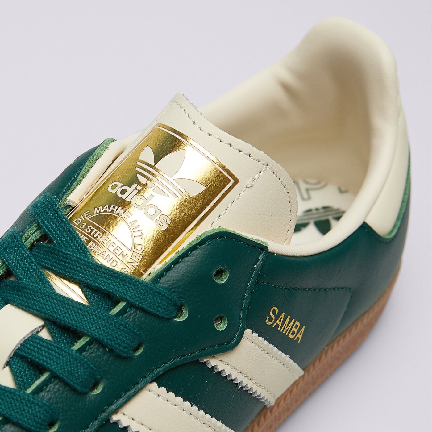 Дамски маратонки ADIDAS SAMBA OG W ie0872 цвят зелен