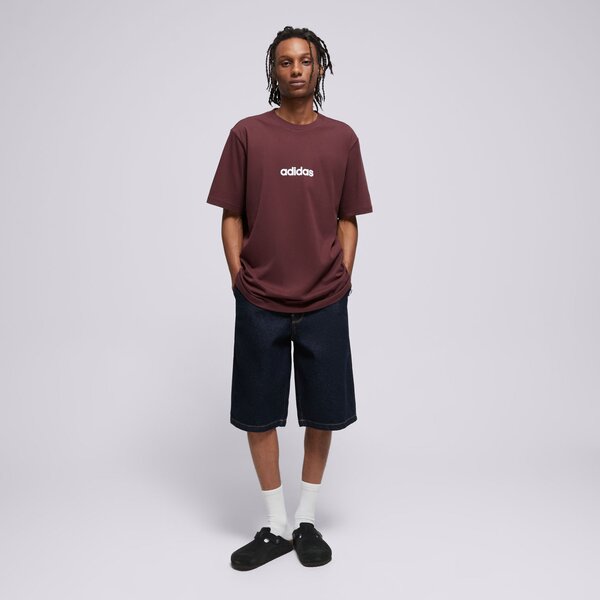 Мъжка тениска ADIDAS ТЕНИСКА M LIN SJ T je8998 цвят бордо