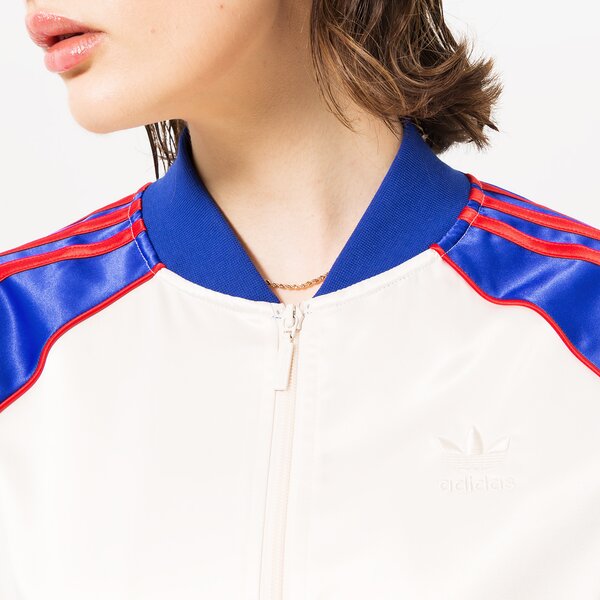 Дамски суичър ADIDAS СУИТЧЪР СЪС ЗАКОПЧАВАНЕ SST TRACK JACKET ic5226 цвят бял