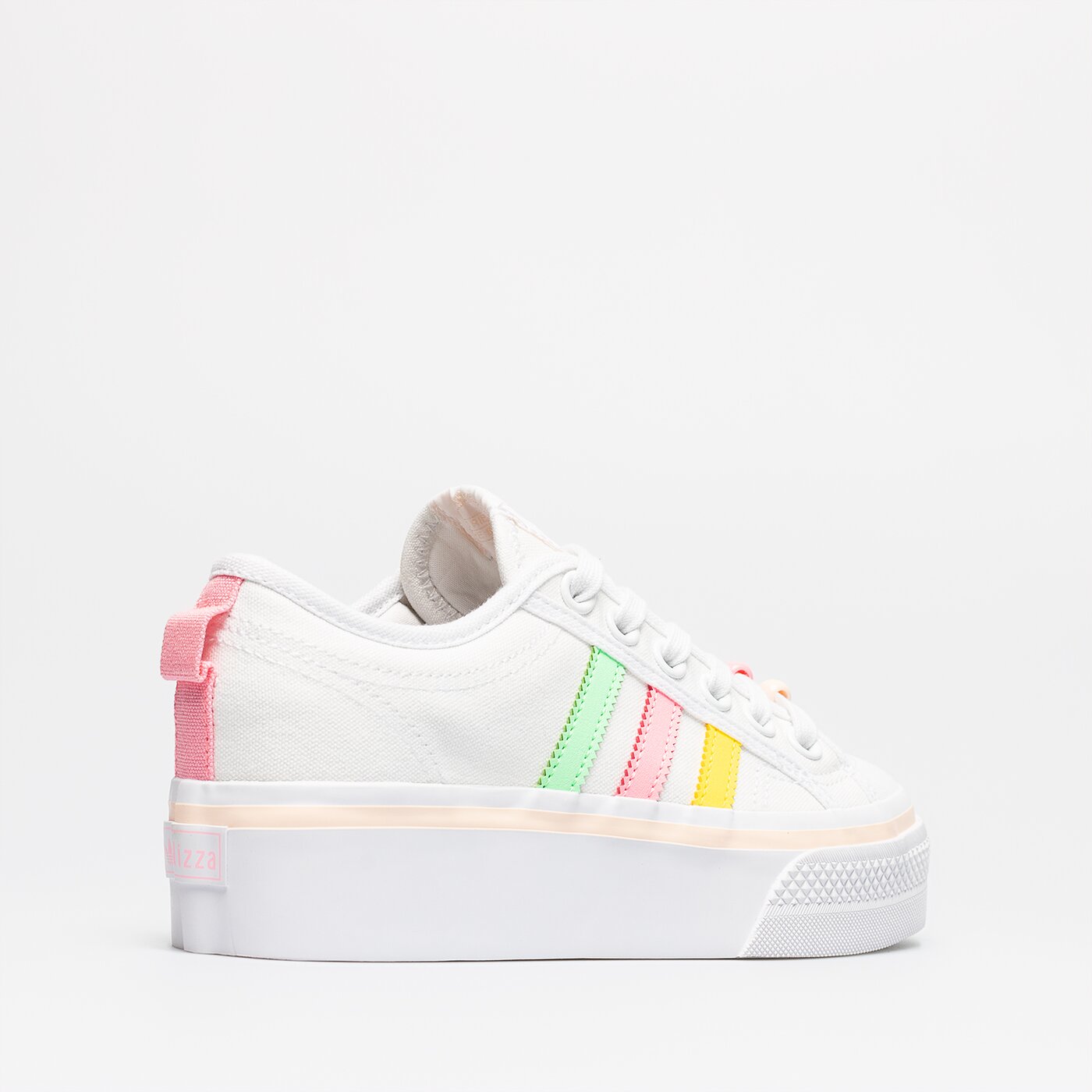 Детски маратонки ADIDAS NIZZA PLATFORM J gy9102 цвят бял