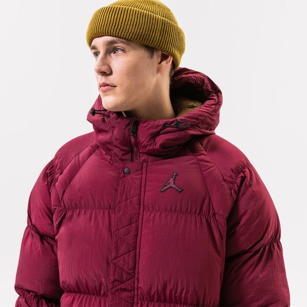 Мъжко зимно яке JORDAN ЯКЕ ЗИМНО M J ESSENTIAL PUFFER JACKET dq7348-680 цвят бордо