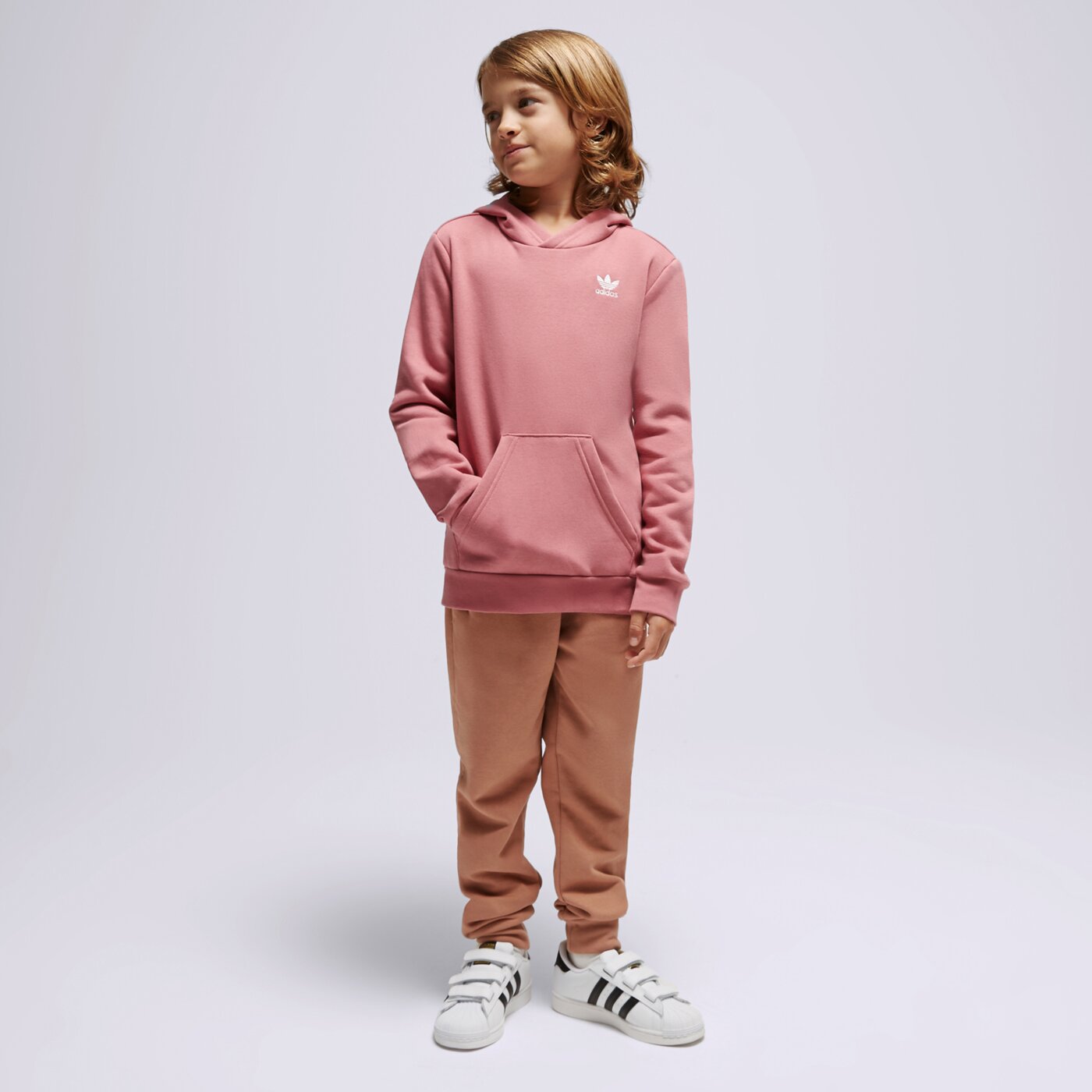 Детски суичър ADIDAS СУИТЧЪР С КАЧУЛКА HOODIE BOY ic3145 цвят сив