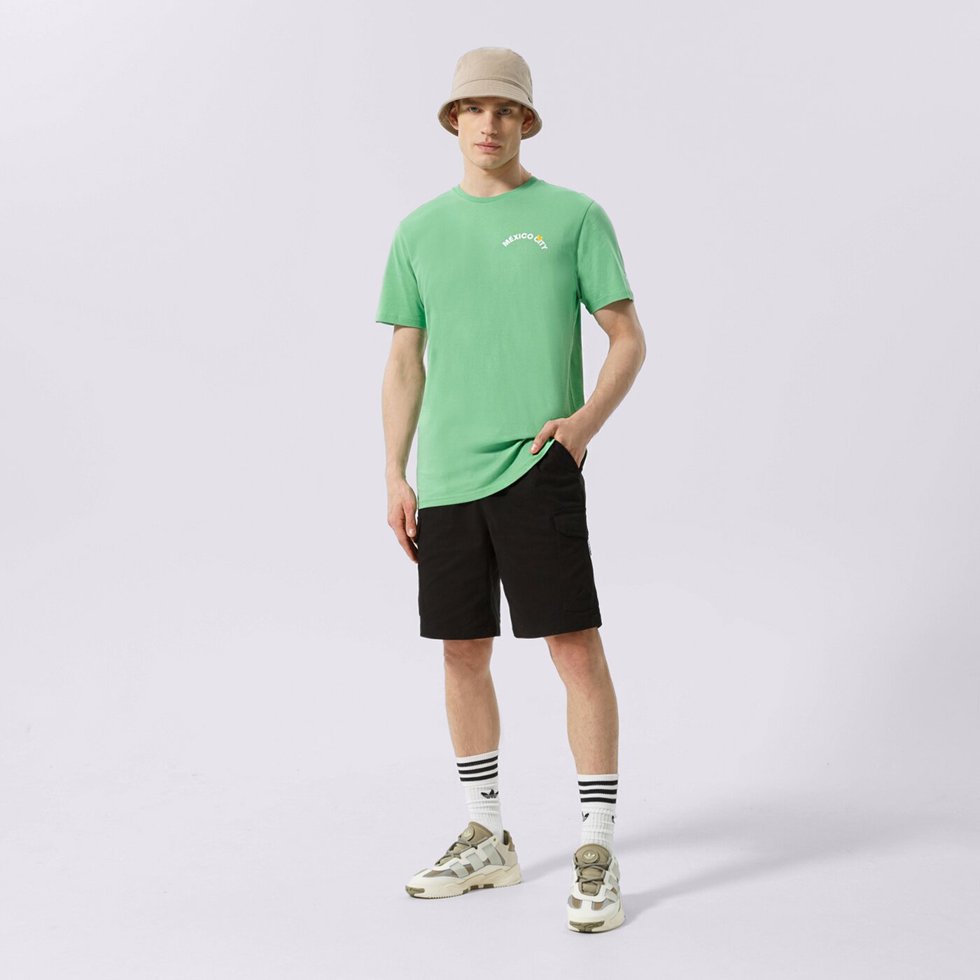 Мъжка тениска NEW ERA ТЕНИСКА FOOD PACK TEE MEXICO NEW ERA TRG 13083967 цвят зелен