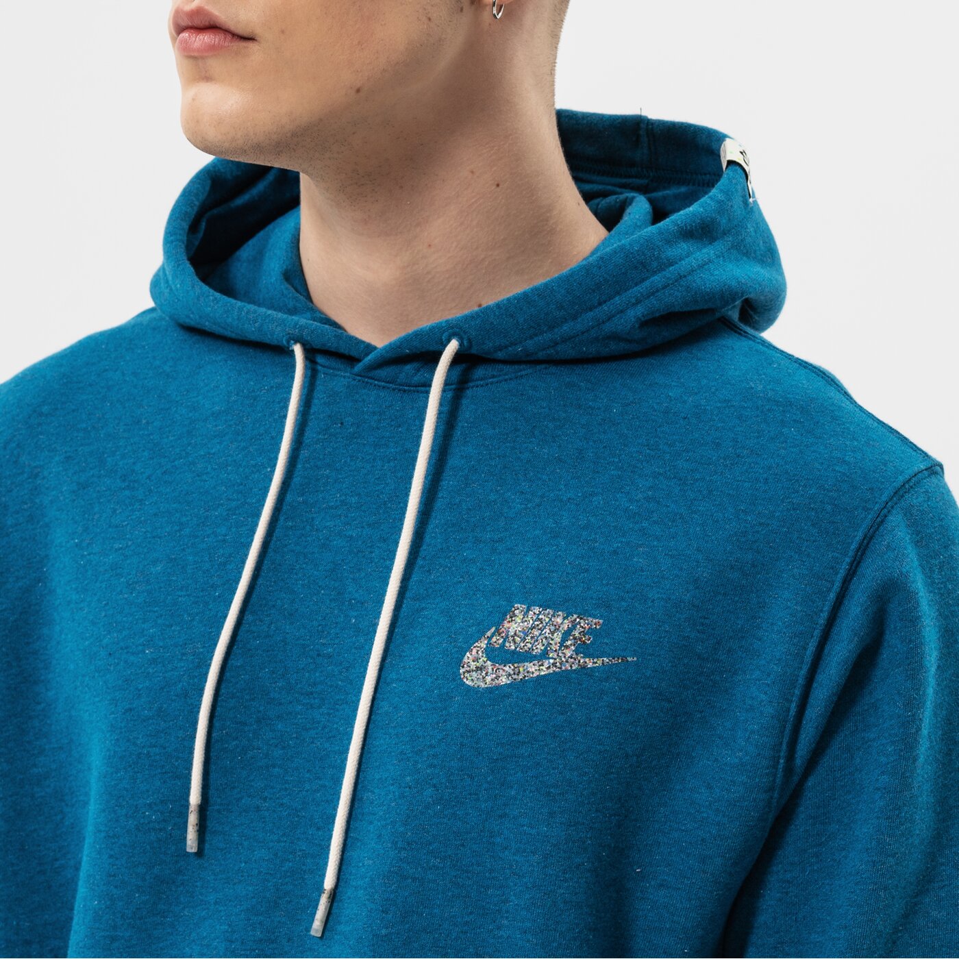 Мъжки суичър NIKE СУИТЧЪР С КАЧУЛКА NSW REVIVAL FLC PO HOODIE C dm5624-404 цвят син