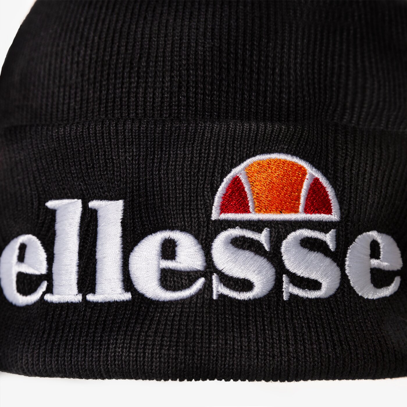 Дамска зимна шапка ELLESSE ШАПКА VELLY TIE DYE POM POM BEANIE BLK sala2154011 цвят черен