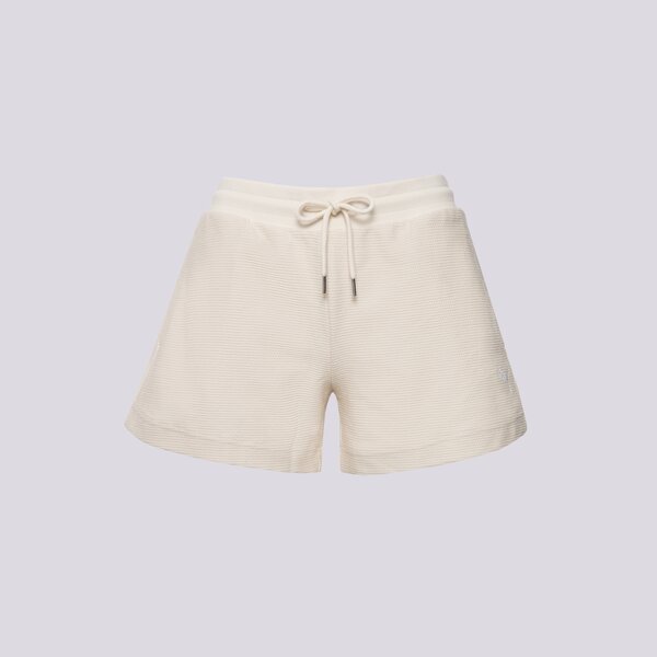 Дамски къси панталони PUMA ШОРТИ A-LINE SHORTS 4' JACQUARD 629782 87 цвят бежов