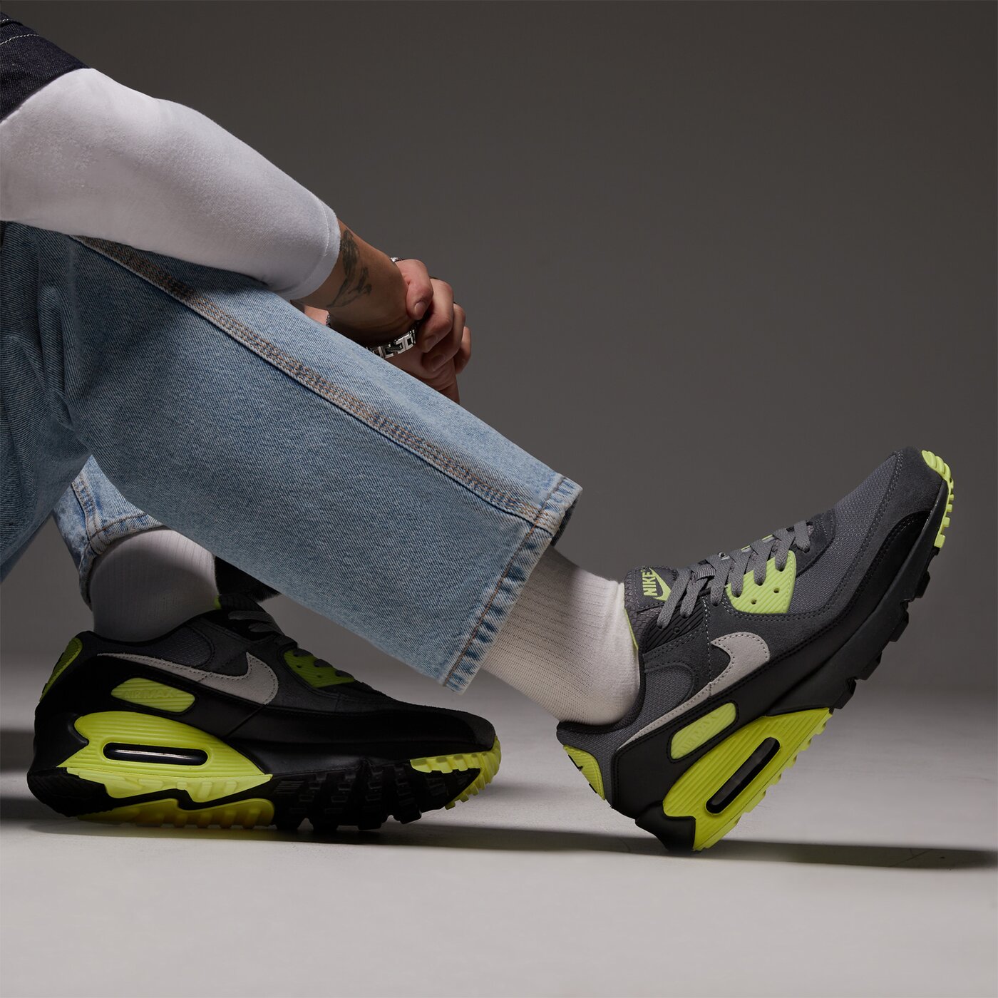 Мъжки маратонки NIKE AIR MAX 90  dm0029-012 цвят черен