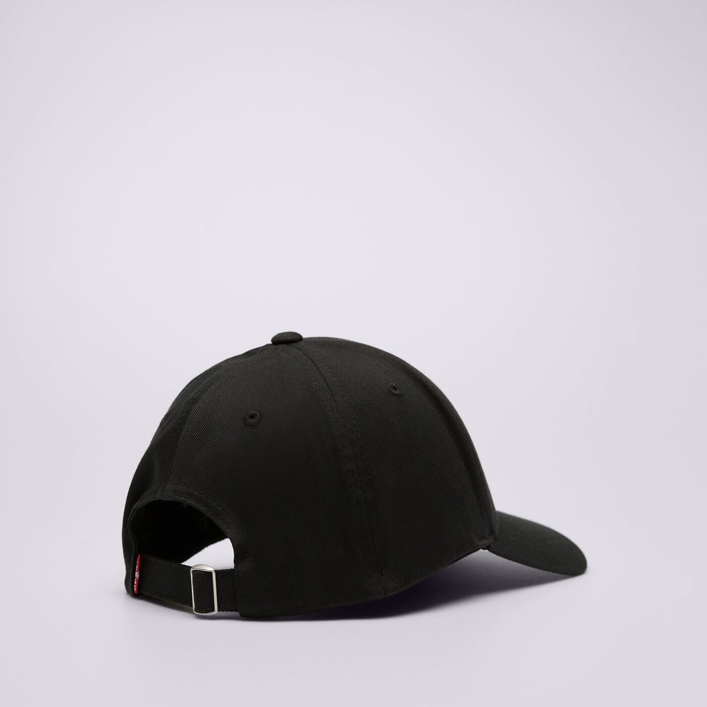 Дамска шапка с козирка LEVI'S ШАПКА HOUSEMARK FLEXFIT CAP d7723-0002 цвят черен