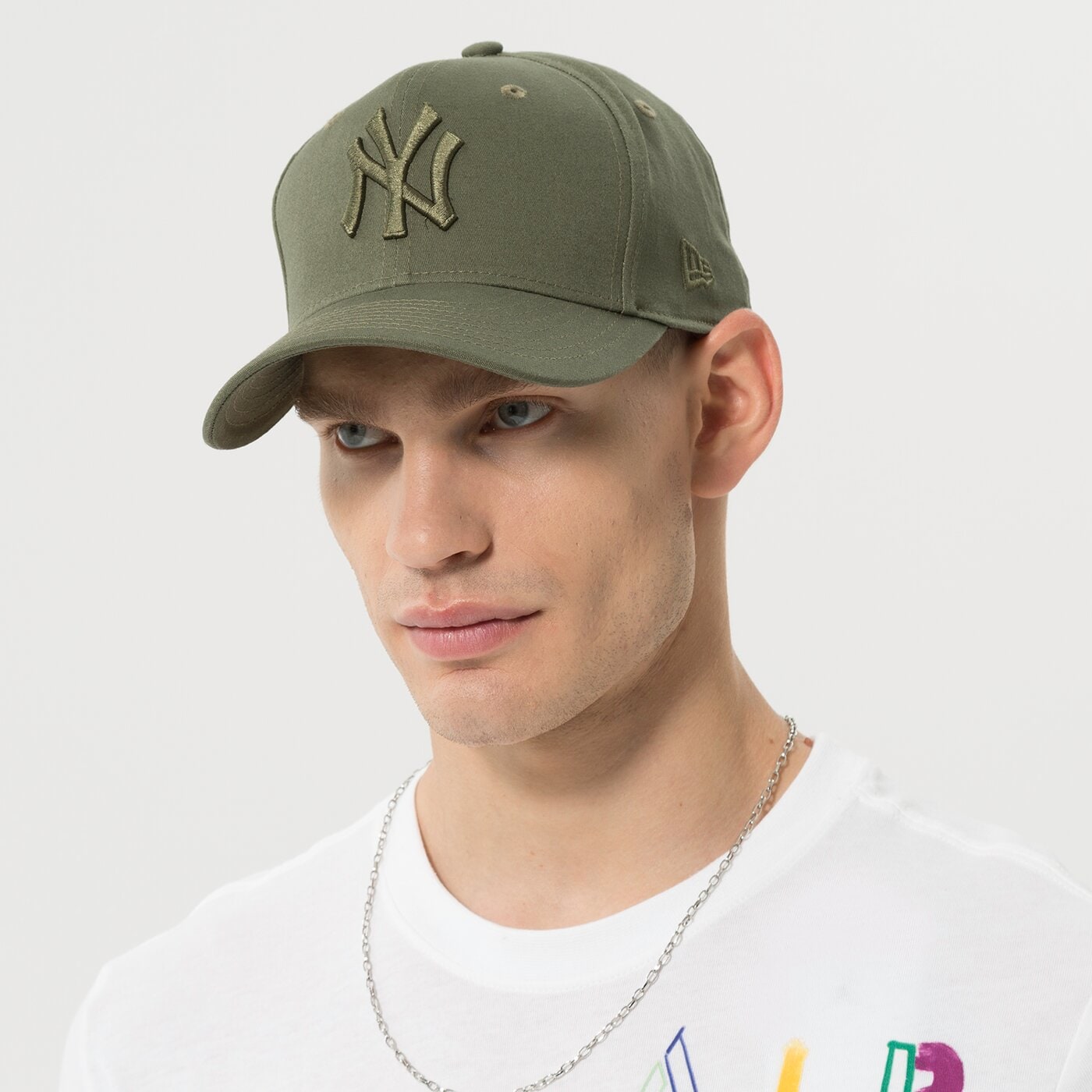Мъжка шапка с козирка NEW ERA ШАПКА 9FIFTY STRETCH SNAP NYY NOV NEW YORK YANKEES N 12381065 цвят каки