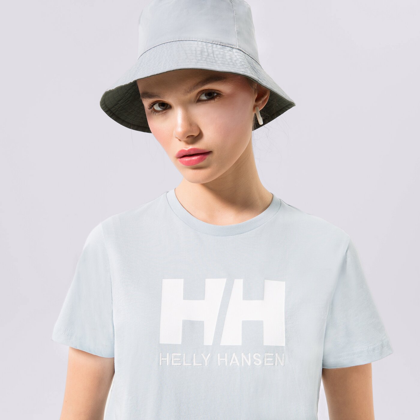 Дамска тениска HELLY HANSEN ТЕНИСКА W HH LOGO 34112582 цвят син