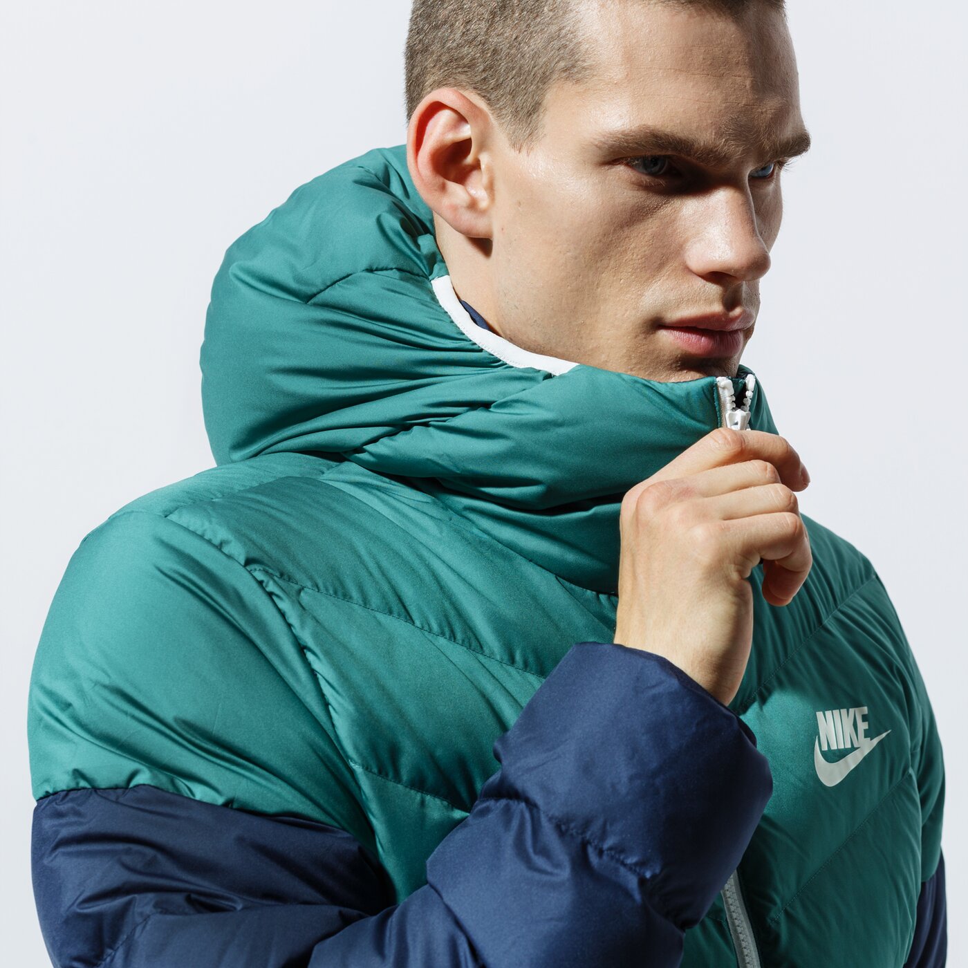 Мъжко зимно яке NIKE ЯКЕ M NSW DWN FILL WR JKT HD 928833-362 цвят зелен