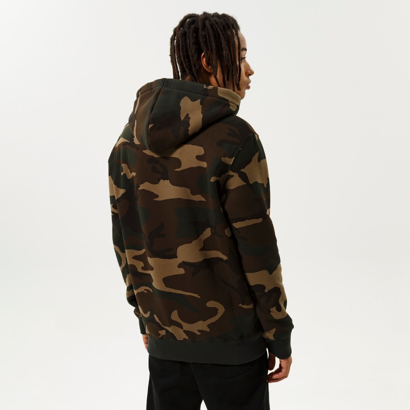 Мъжки суичър ALPHA INDUSTRIES СУИТЧЪР   С КАЧУЛКА BASIC HOODY CAMO 178312c-408 цвят многоцветен