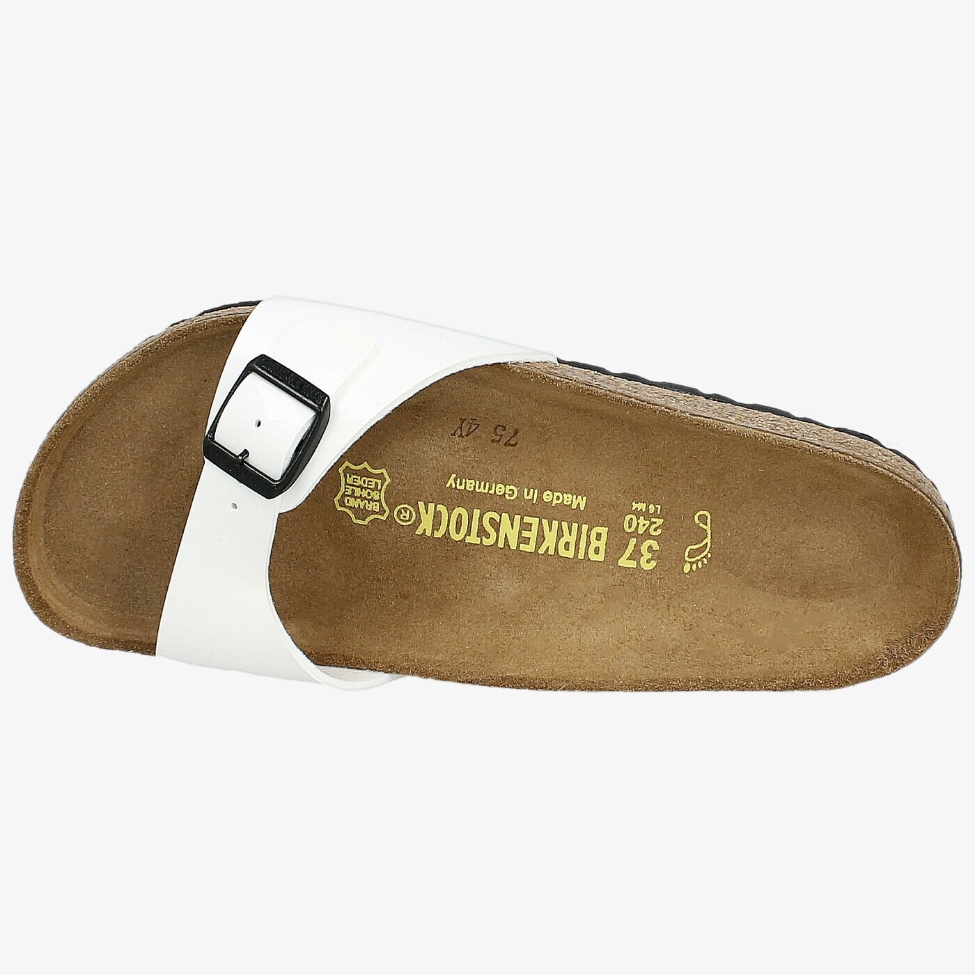 Дамски чехли и сандали BIRKENSTOCK MADRID  240861 цвят бял