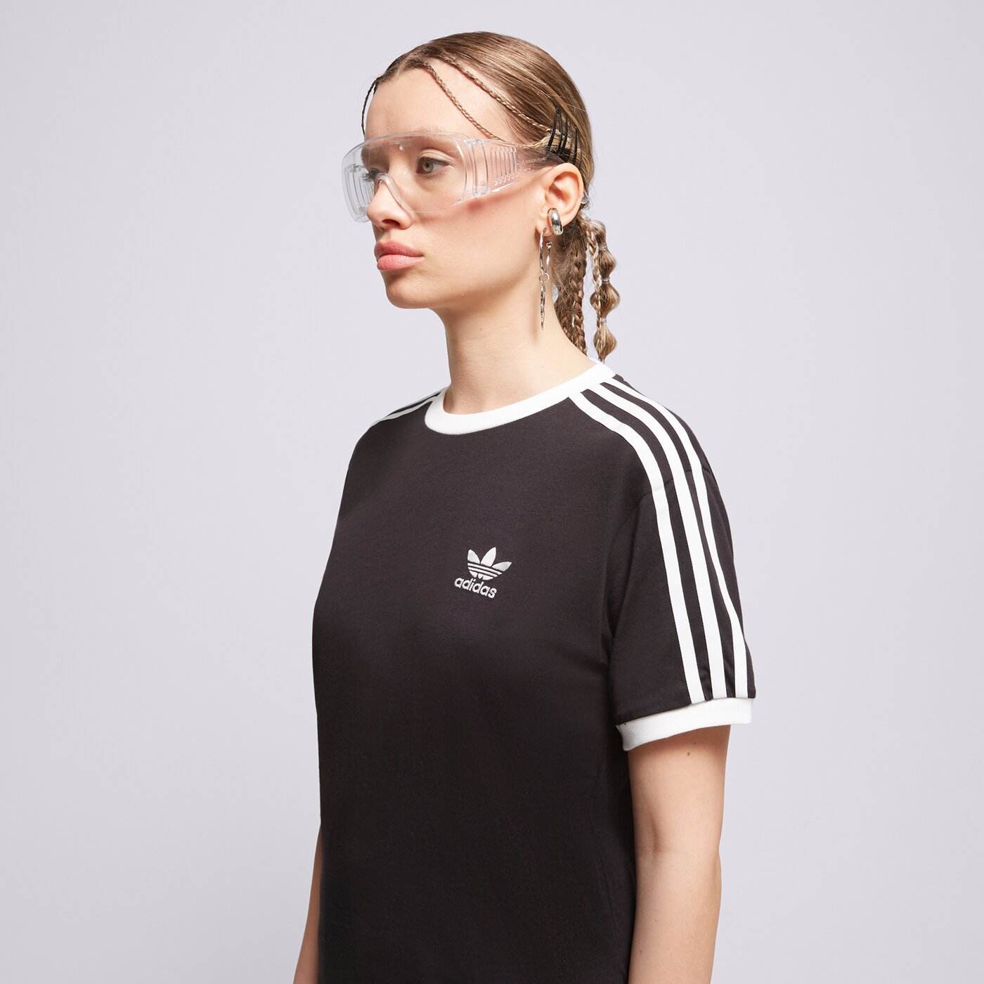 Adidas ТЕНИСКА 3 Stripes Tee Ib7407 Дамски Цвят черен Модни Тениски