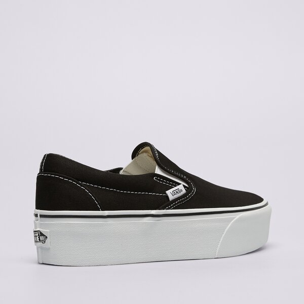 Дамски маратонки VANS UA CLASSIC SLIP-ON STACKFORM vn0a7q5rbmx1 цвят черен